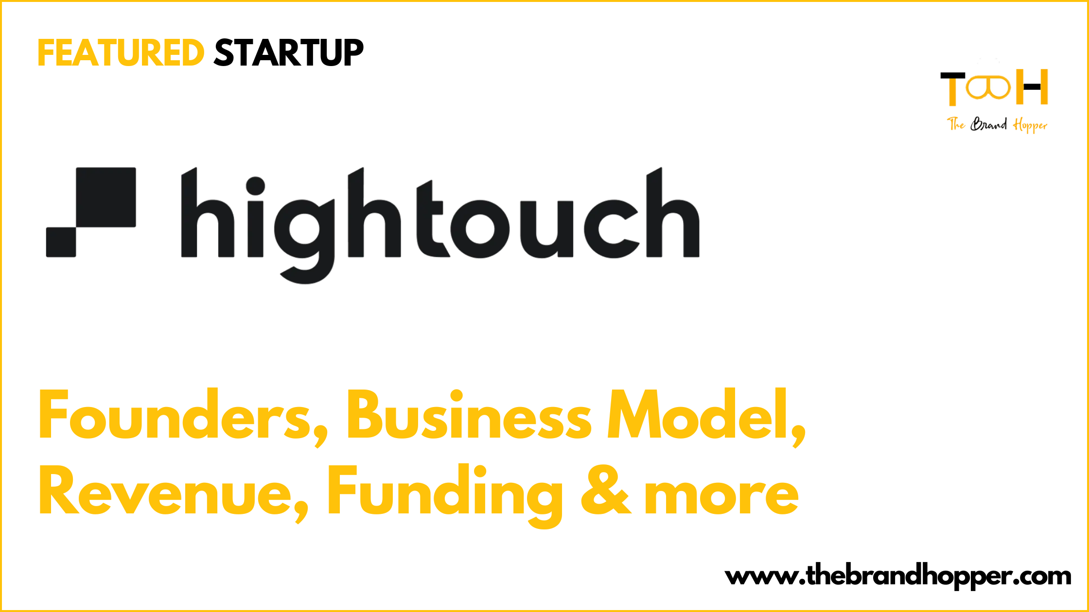 hightouch business model
