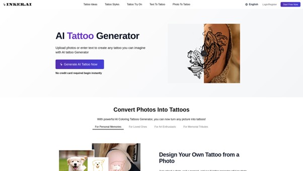 AI Tattoo Generator