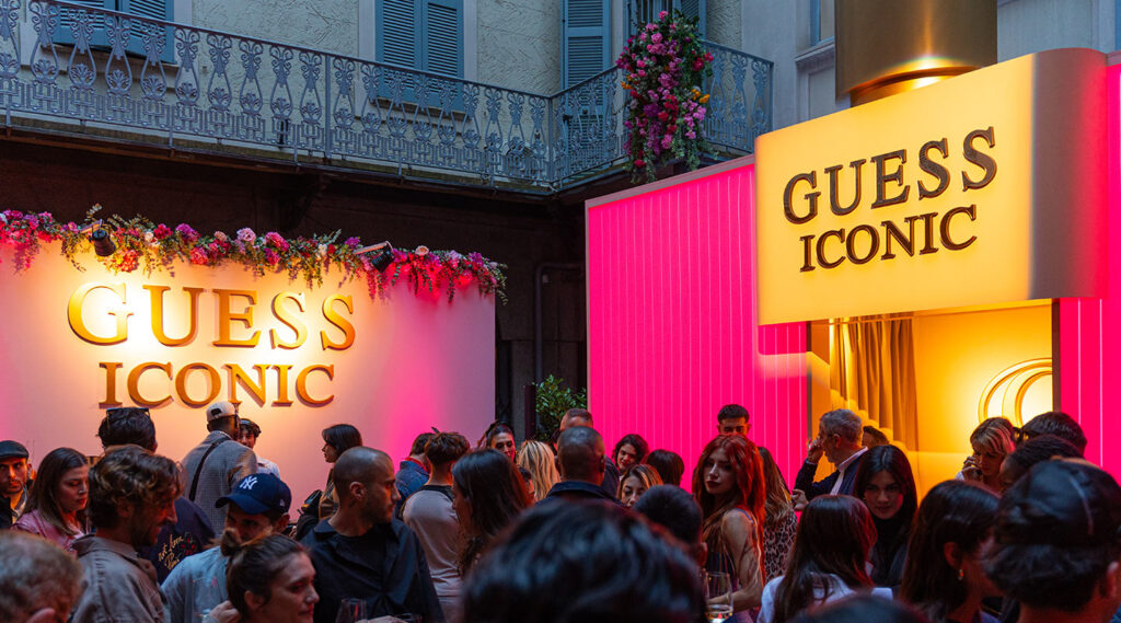GUESS Unveiled Immersive "ICONIC" Installation at Milan Design Week
