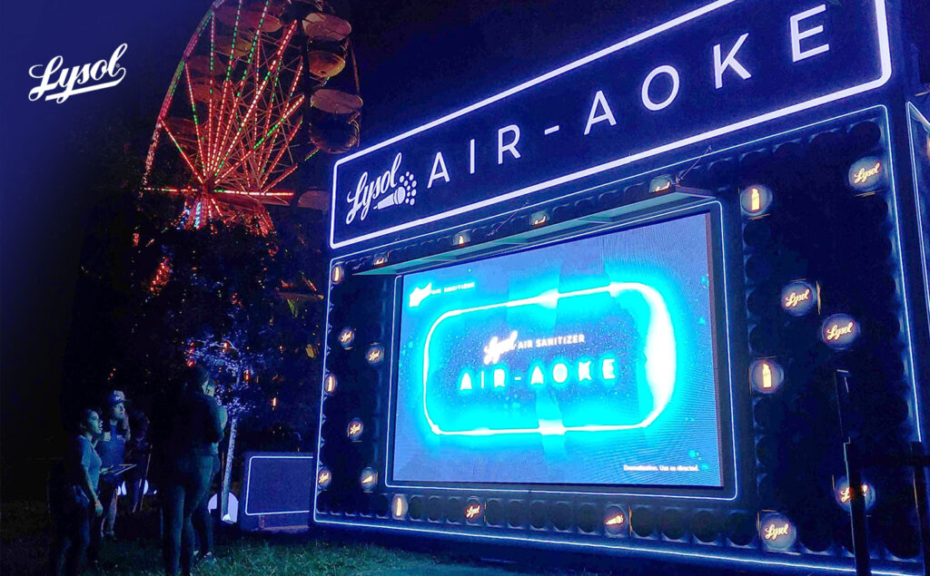 Lysol Air-Aoke Interactive Karaoke Experience at Music Midtown Festival and the People's Choice Country Music Awards