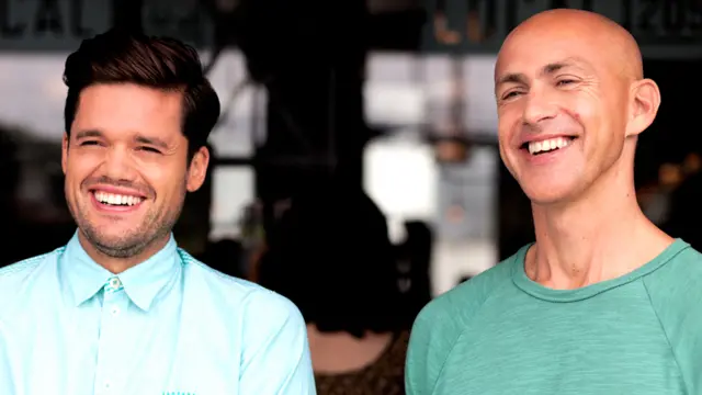 Rich Pierson (Left) and Andy Puddicombe (Right)