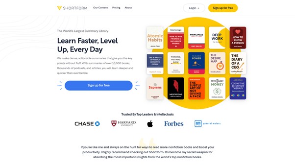 Shortform — Deep-Dive Summaries with Context