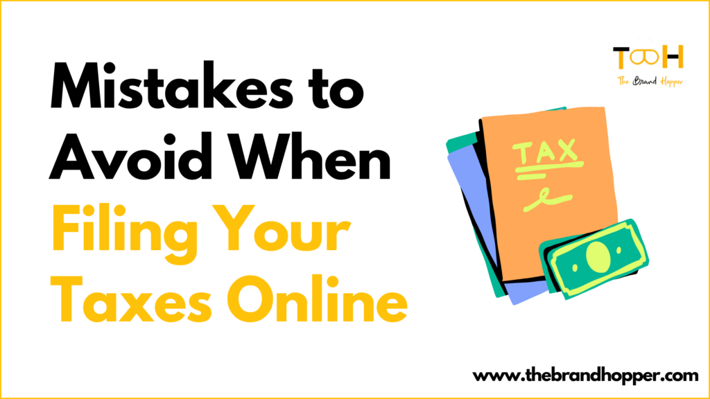 Filing your Taxes online