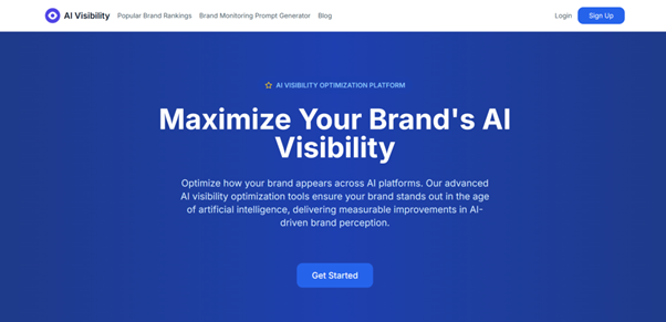 AI Visibility website