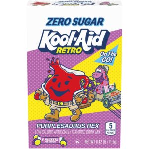 Kool Aidretro Purplesaurus Rex Grape Lemonade Zero Sugar 