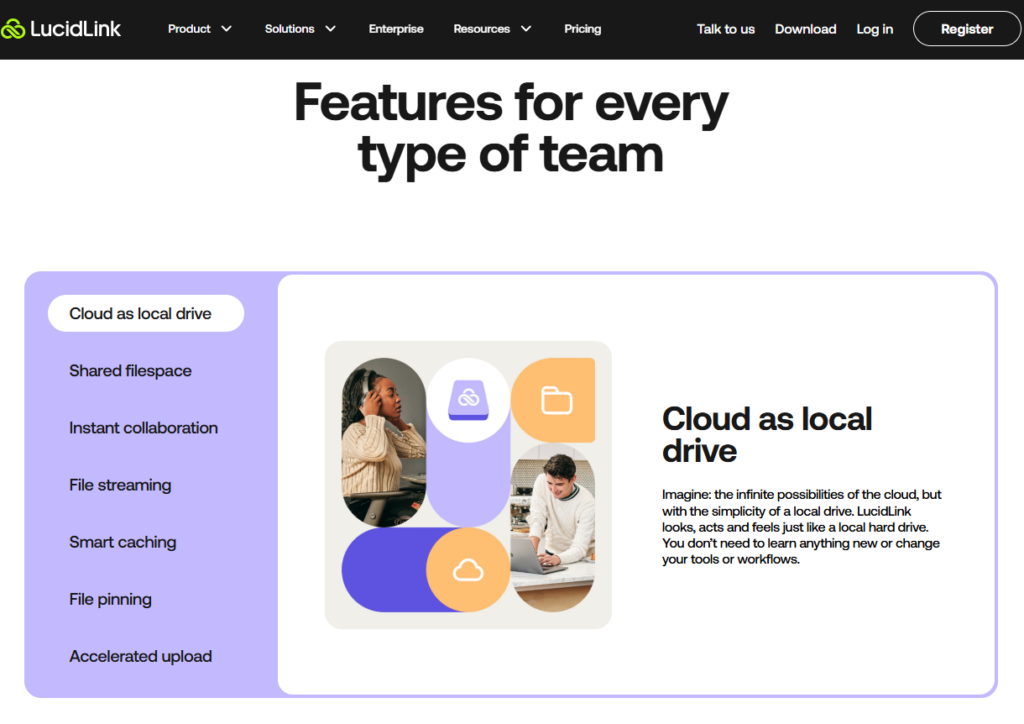 LucidLink's Business Product