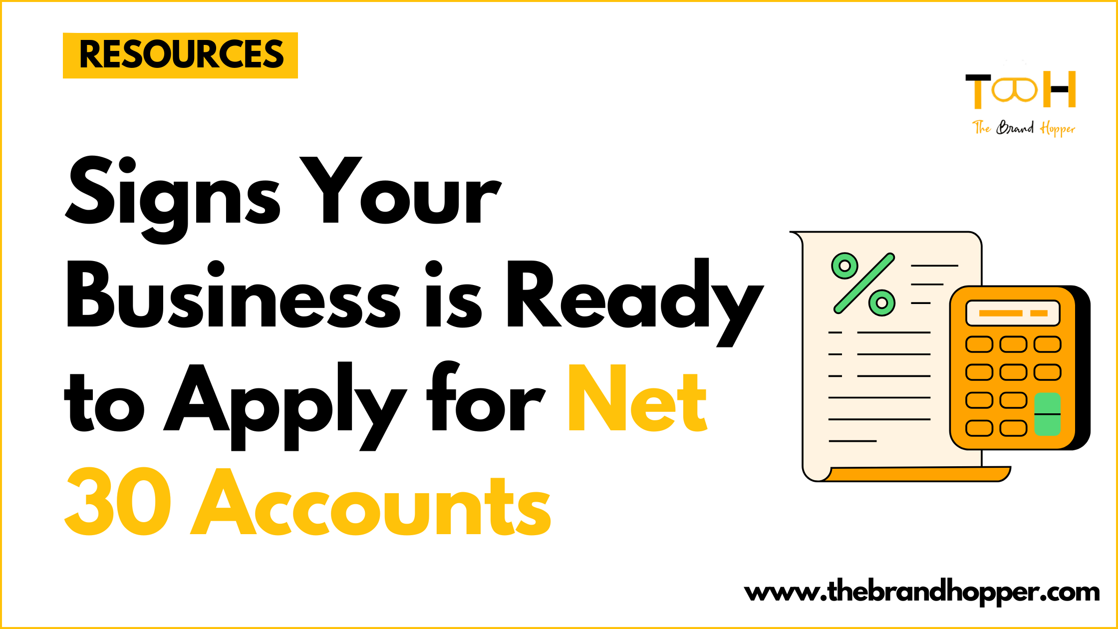 Net 30 Accounts