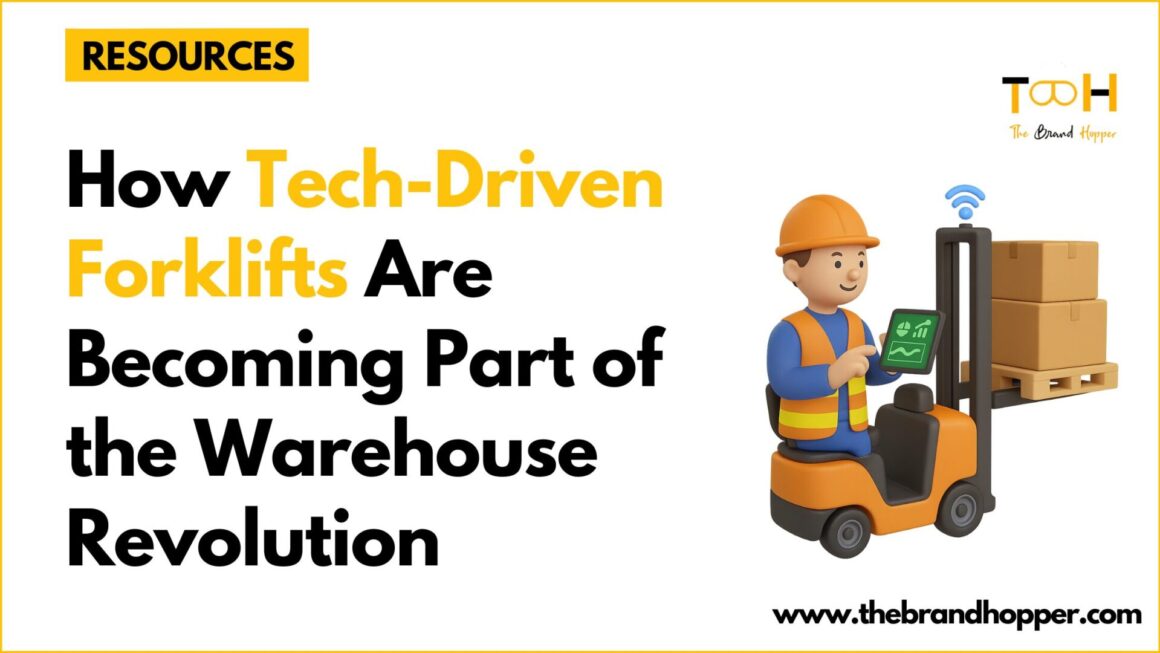 How Tech-Driven Forklifts Are Becoming Part of the Smart Warehouse Revolution