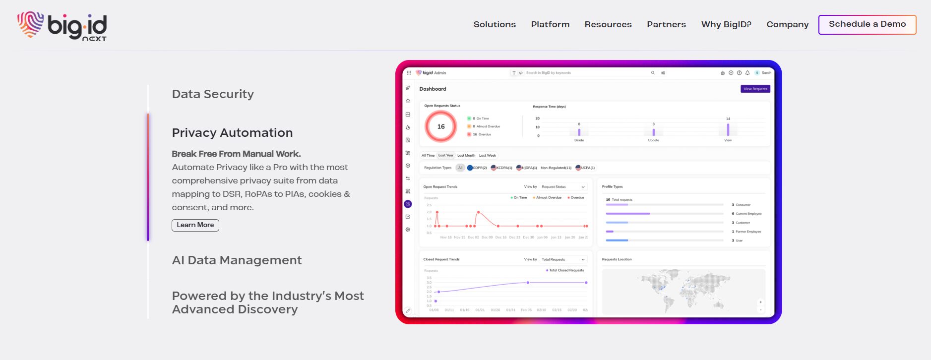 BigID Privacy Automation