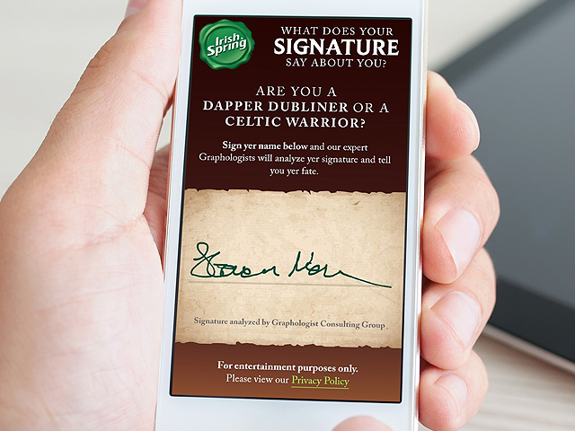 Signature Collection by Irish Spring