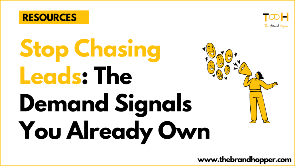 Stop Chasing Leads