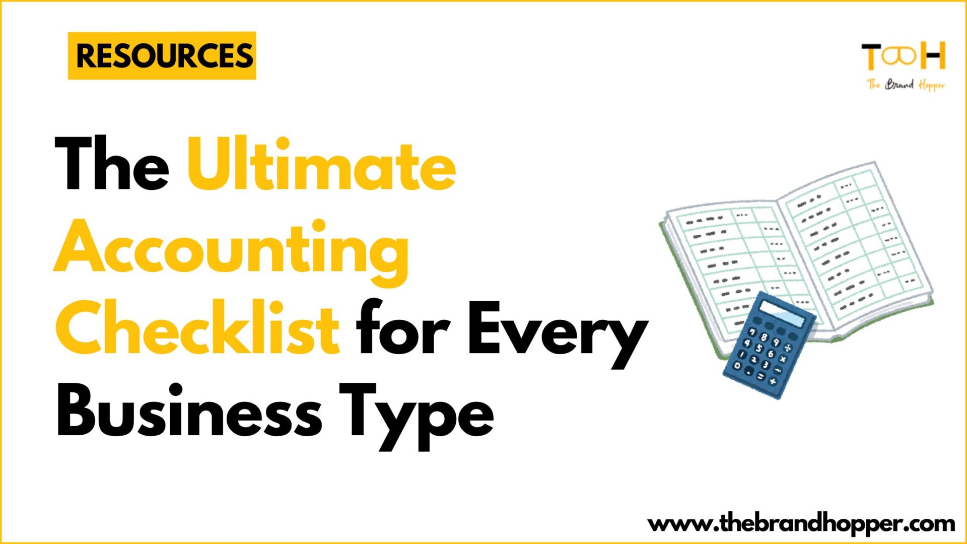 Accounting checklist