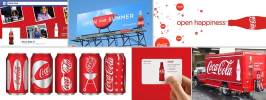 Coca-Cola Maintains Brand Consistancy across Channels