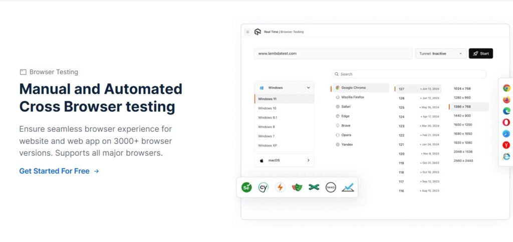 Manual and Automated Cross Browser Testing