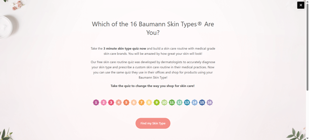 Playful or trend-based quizzes