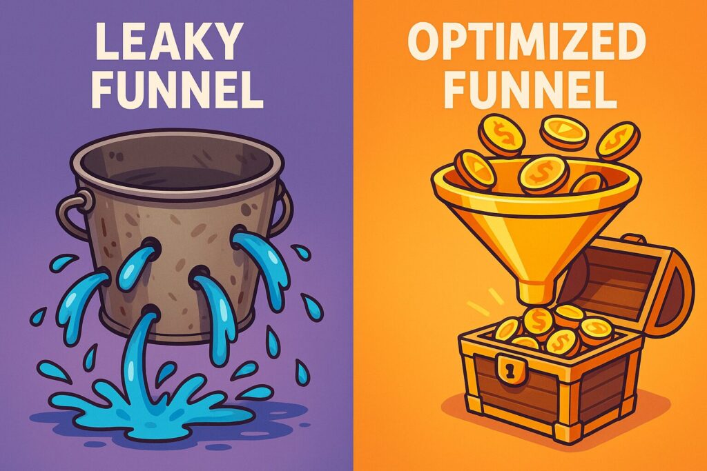 Stop the leaks, start the flow. Optimization is where the profit is.