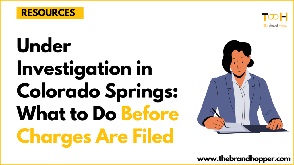 Before Charges Are Filed