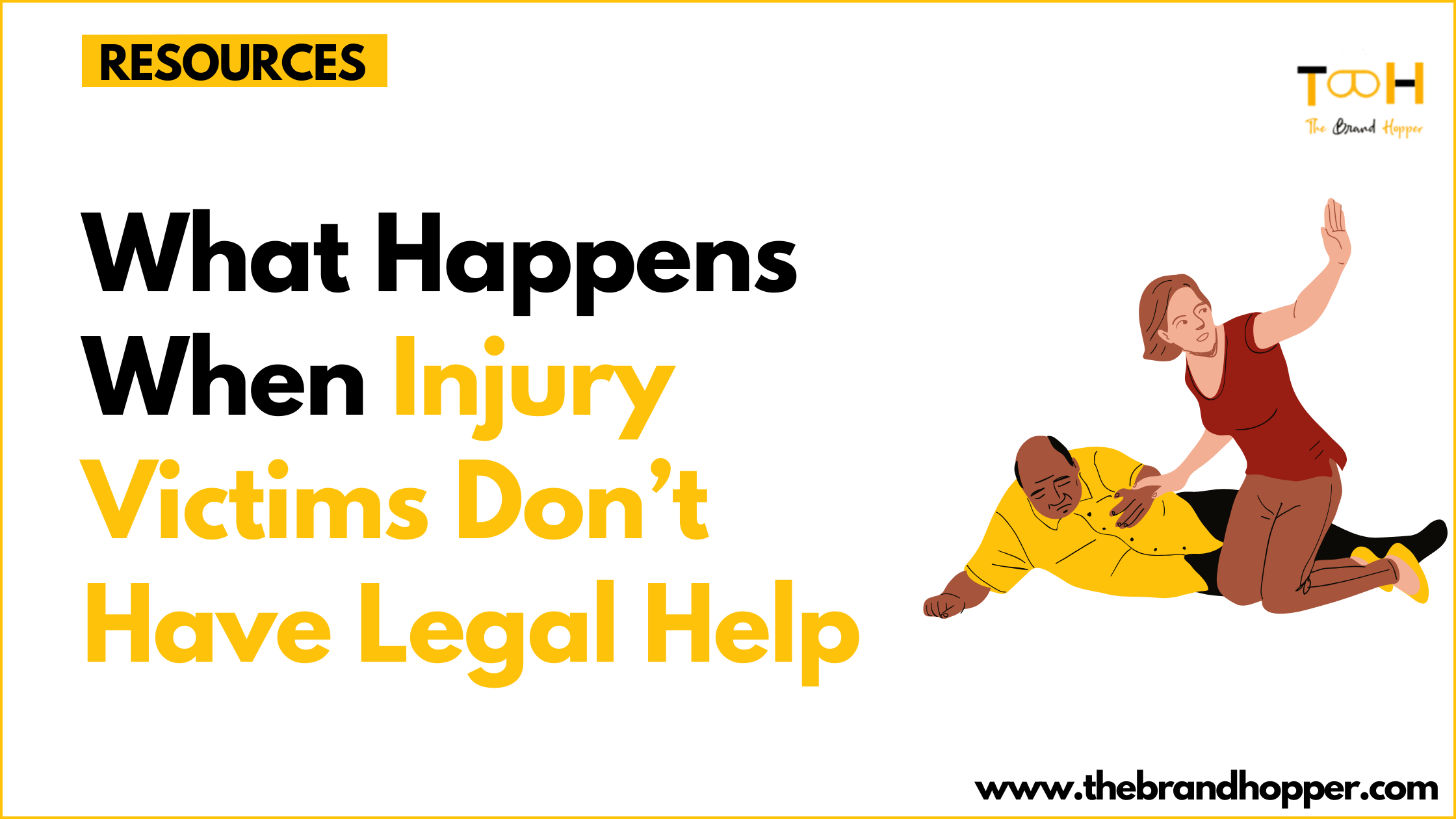 Injury Victims Don’t Have Legal Help