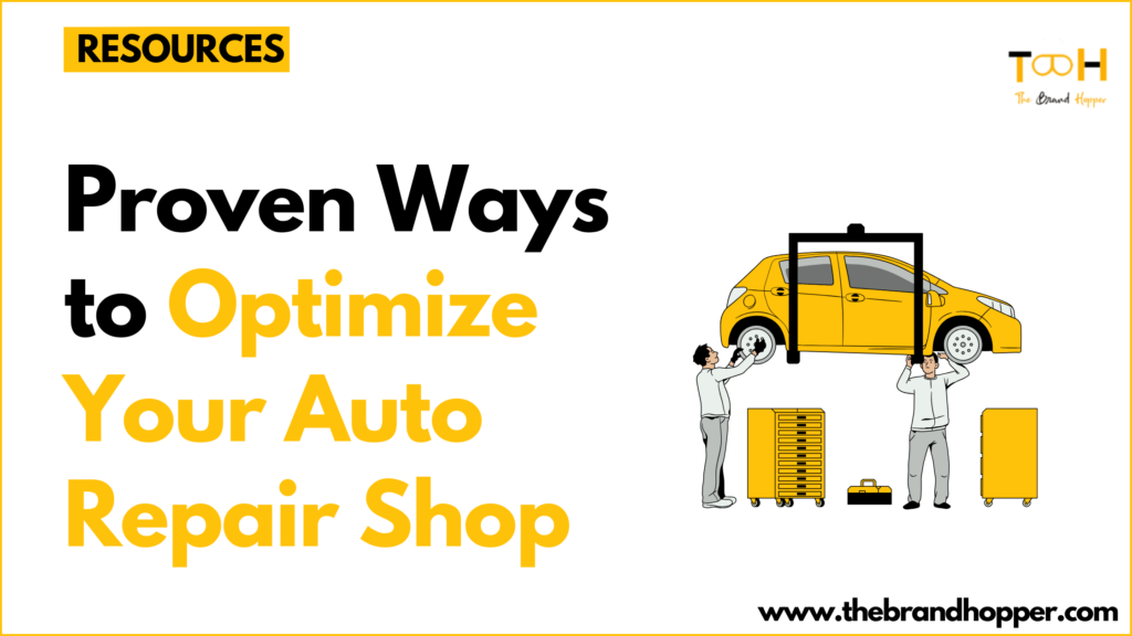 Optimize Your Auto Repair Shop