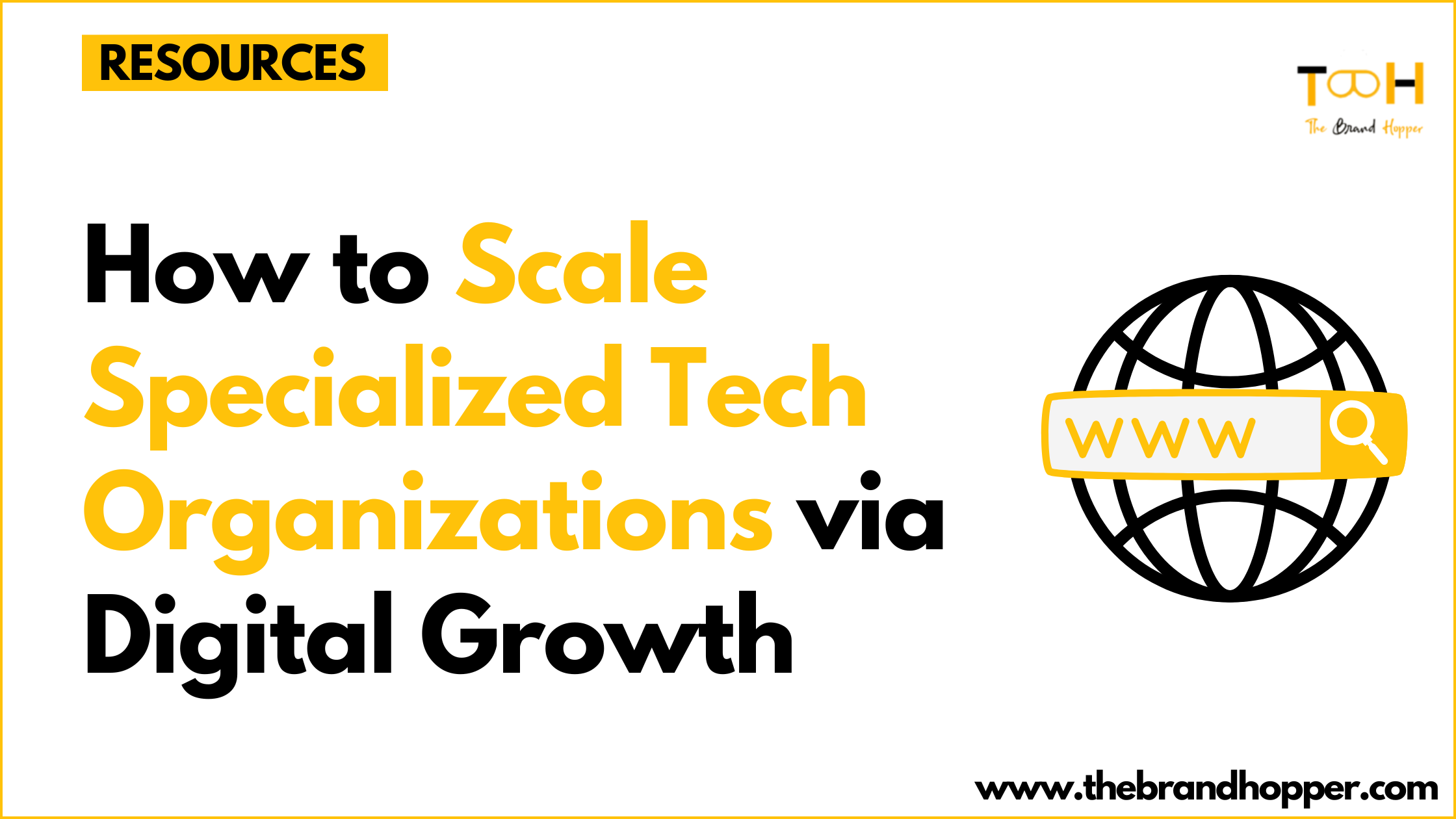 Scale Specialized Tech Organizations