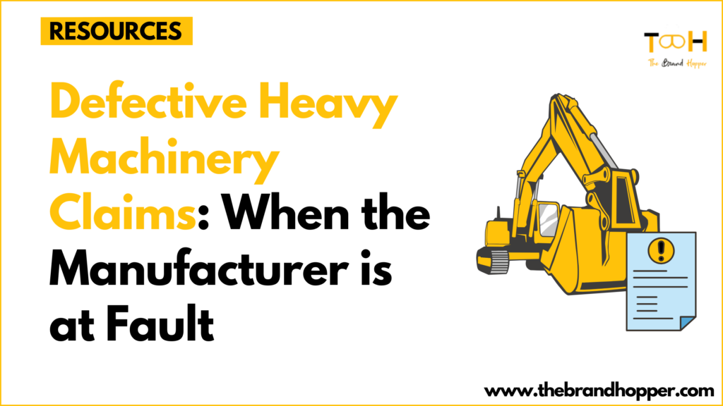 Defective Heavy Machinery Claims