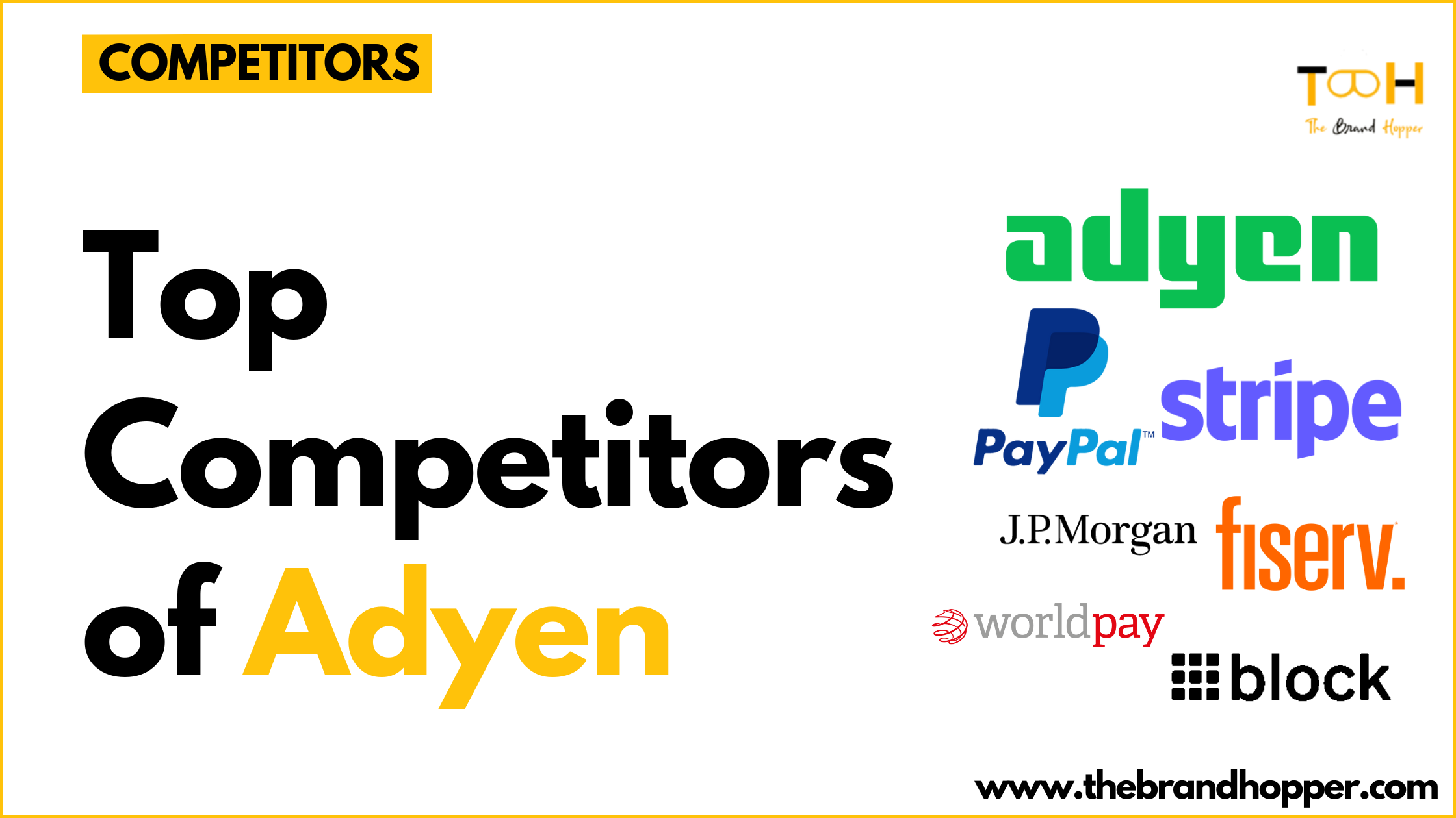 adyen's competitors