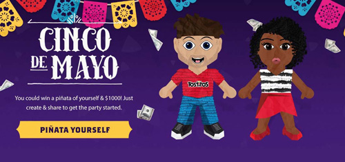 Tostitos Turns Consumers into Piñatas