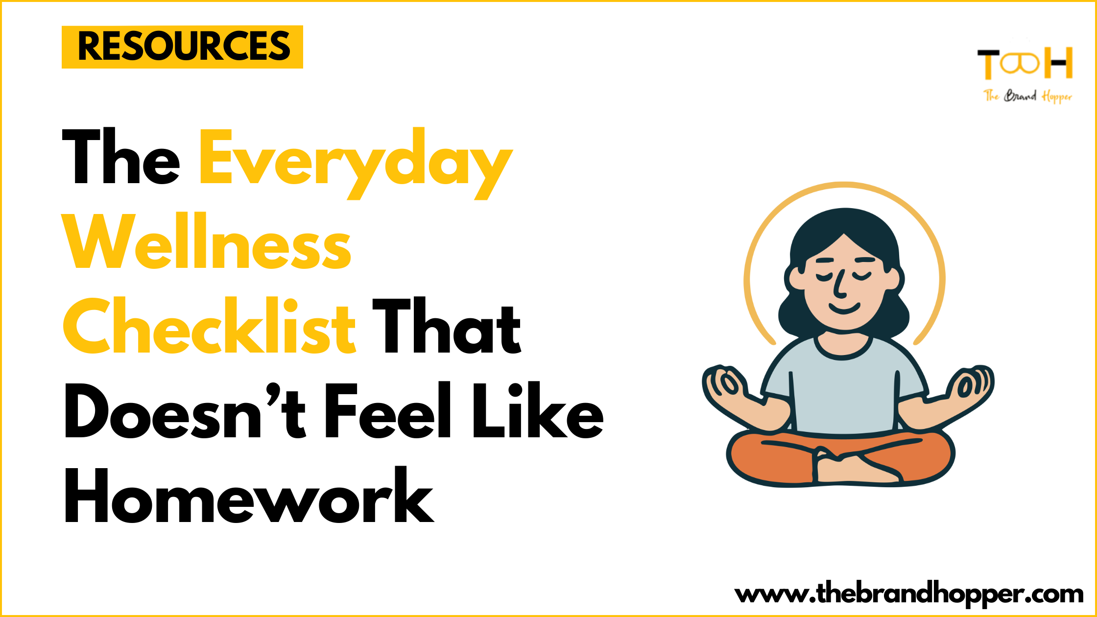 Everyday Wellness Checklist