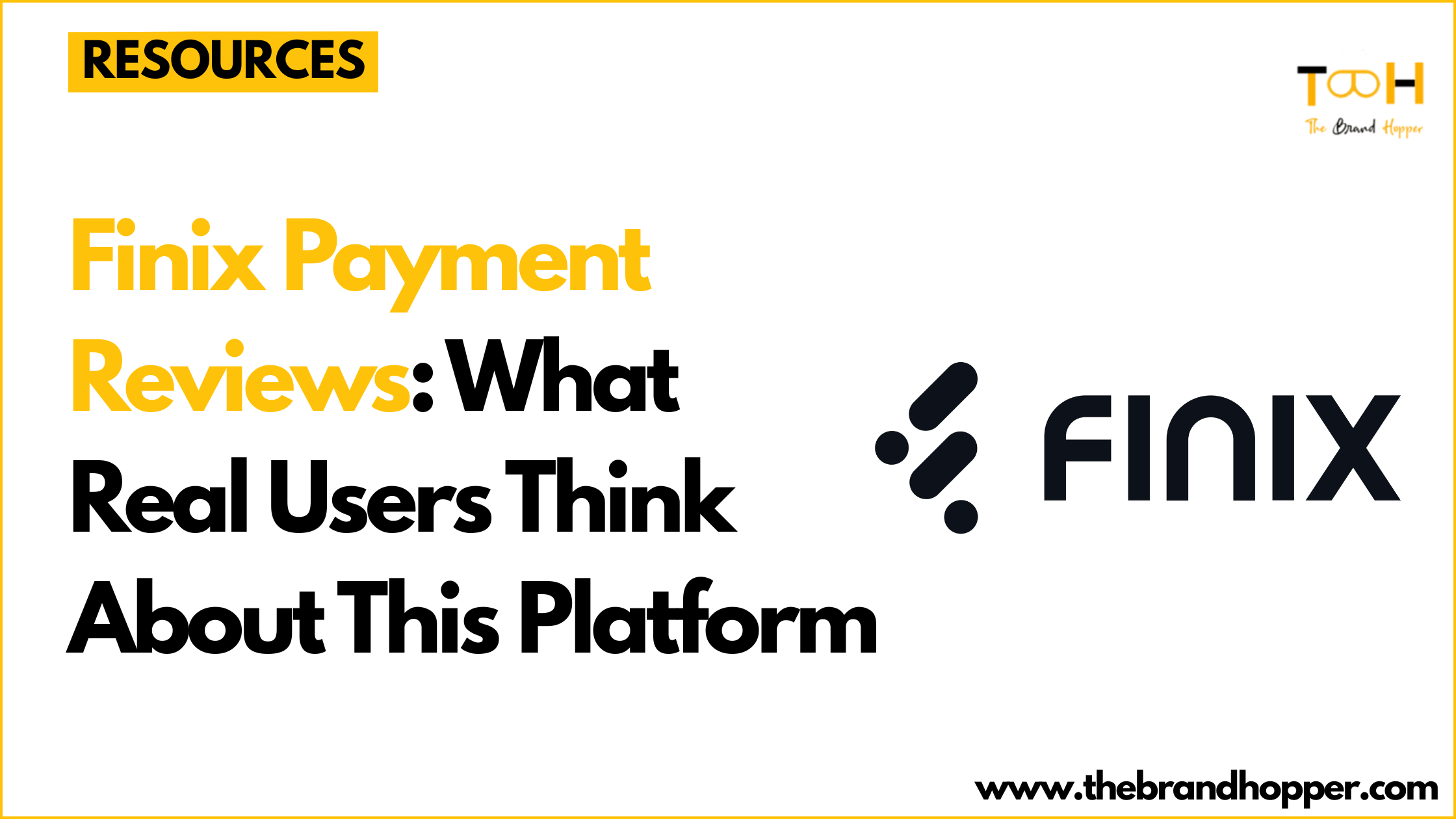 Finix Payment Reviews