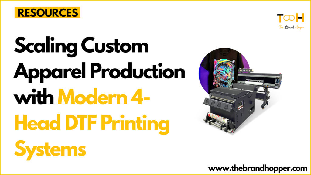 Modern 4-Head DTF Printing Systems