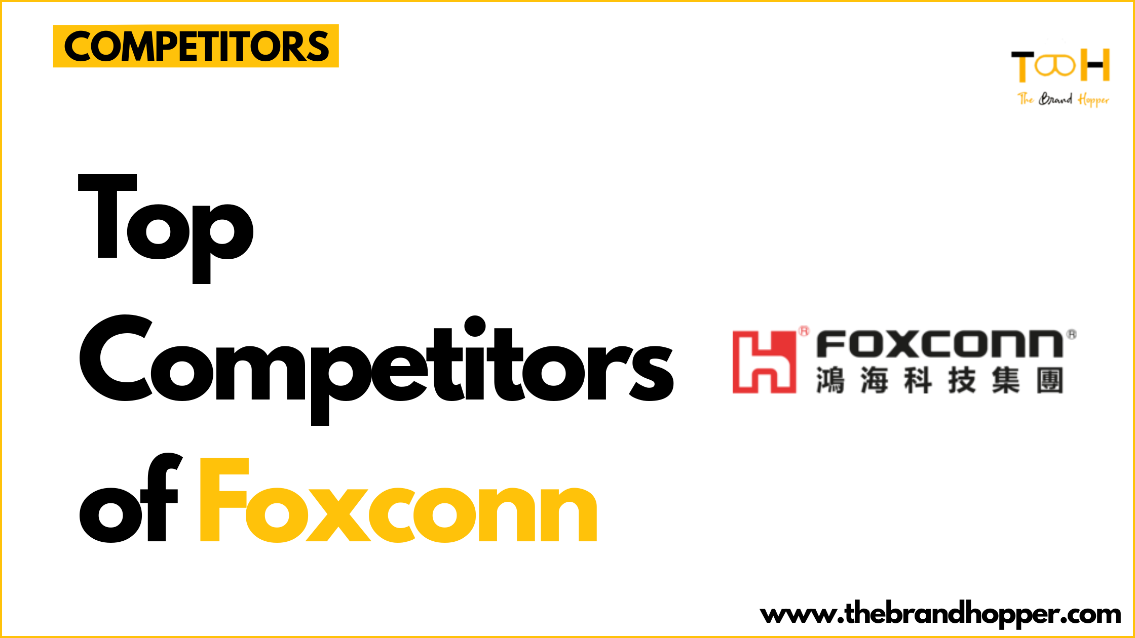 Foxconn Competitors