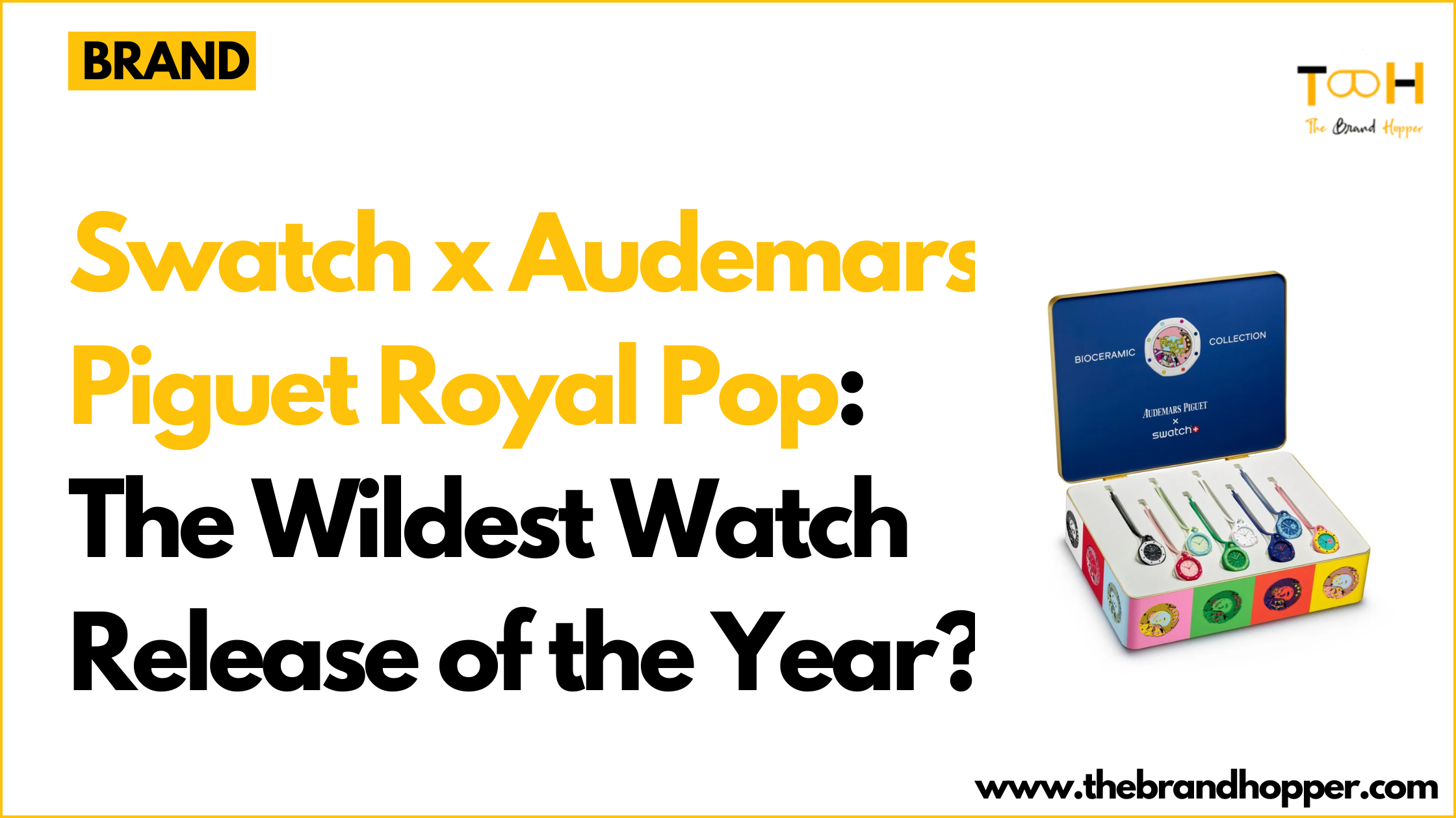 Swatch x Audemars Piguet Royal Pop