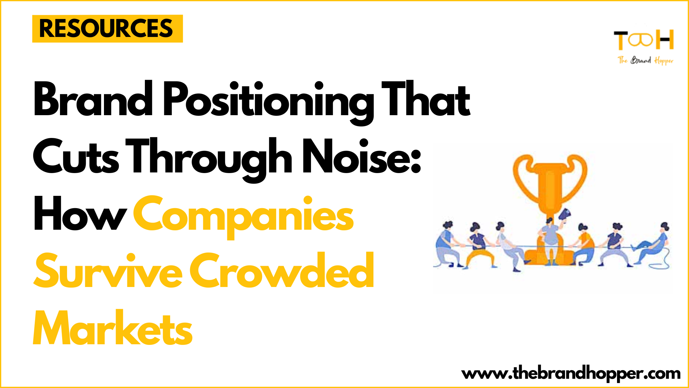 how companies survive the crowded markets