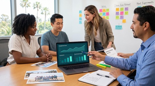 Measuring engagement return on investment after your retreat