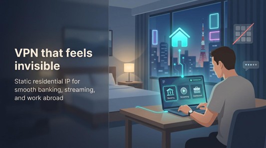 VPN with Static Residential IP Address