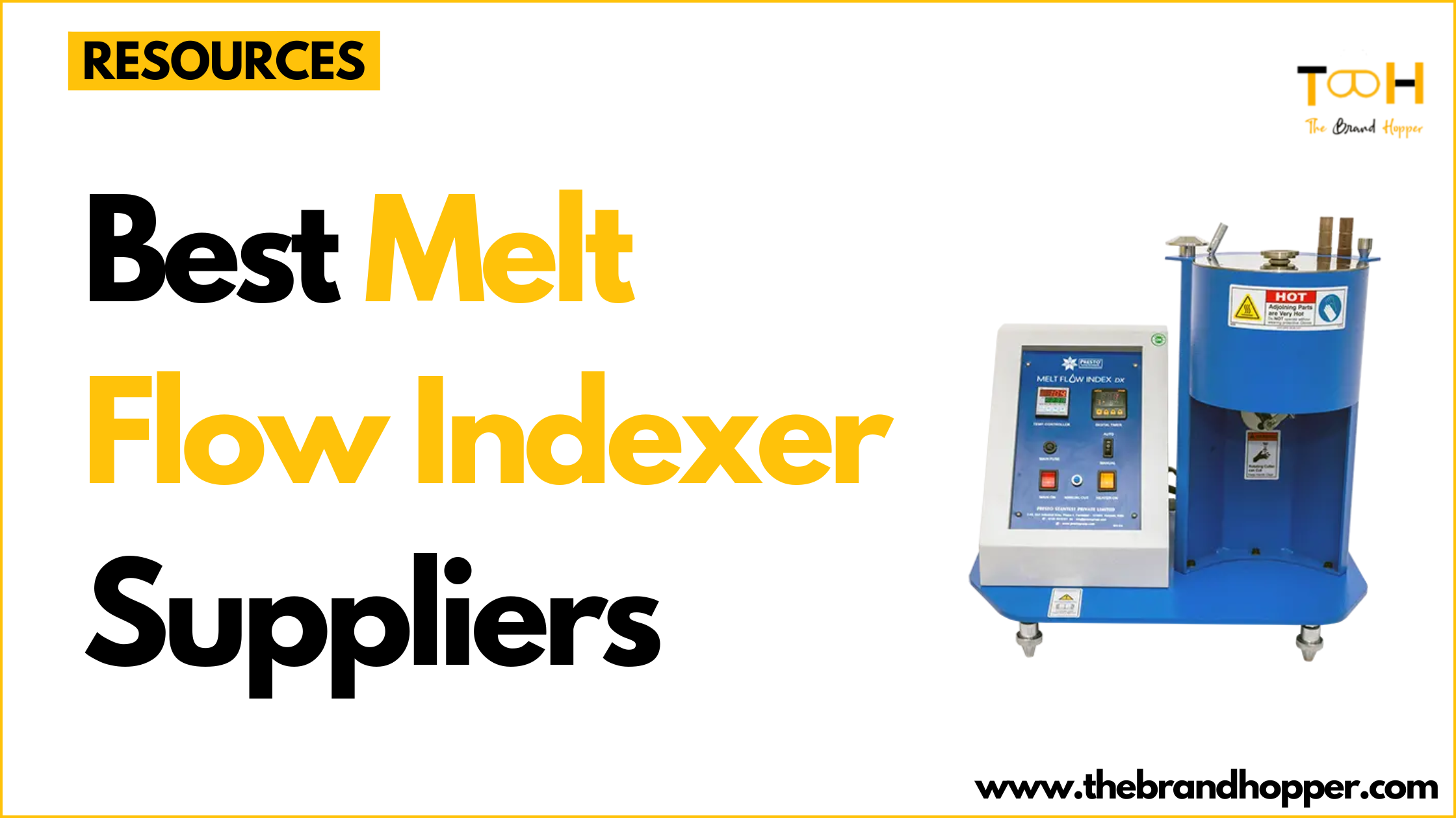 Melt Flow Indexer