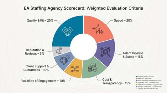 EA staffing agencies scorecard