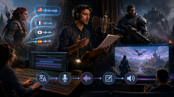 Voice-Over and Dubbing for US Game Releases