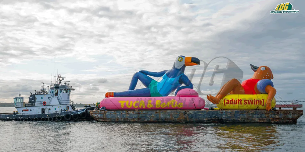 giant branded inflatable