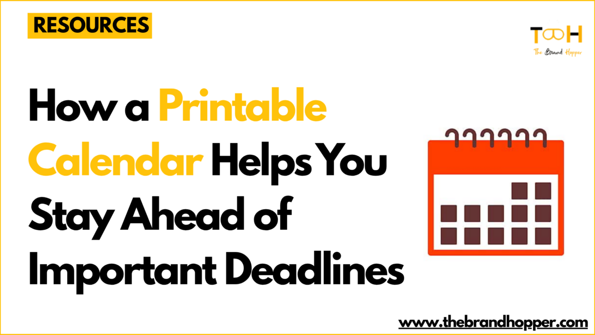 Printable Calendar