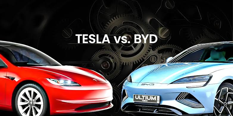 Tesla vs BYD
