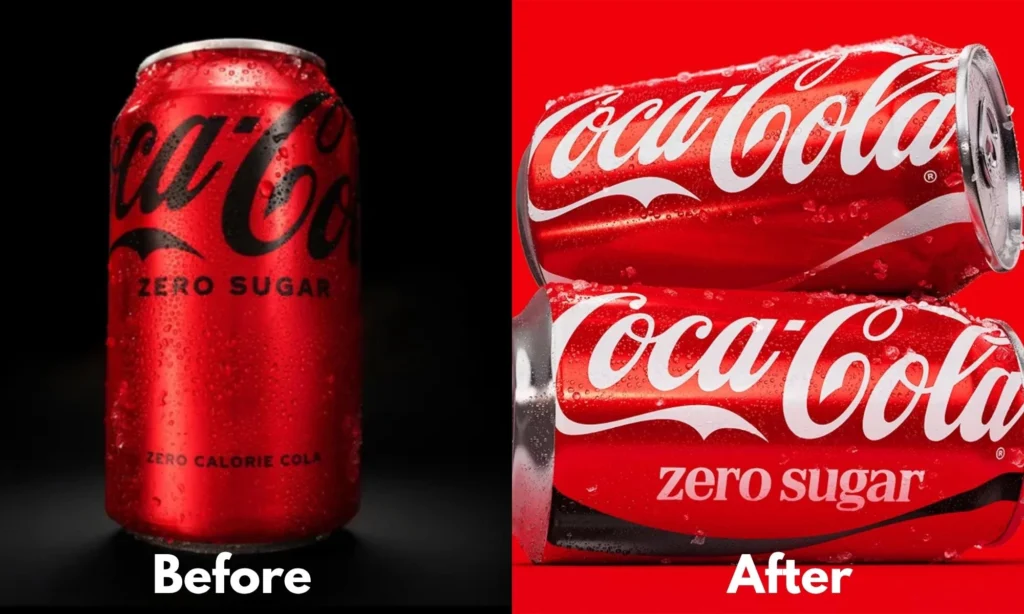 side-by-side packaging comparison