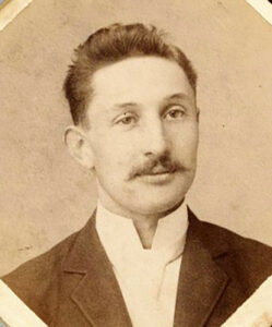 Caleb Bradham, creator of Pepsi-Cola, 1898