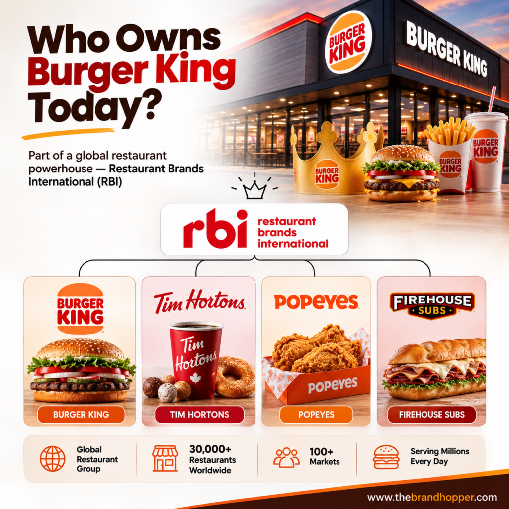 Who owns Burger King Today
