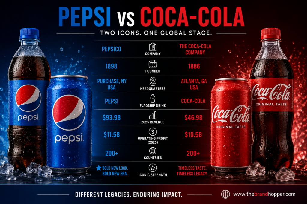 Pepsi vs Coca Cola