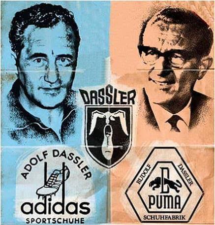 Dassler brothers, founders of Puma and Adidas