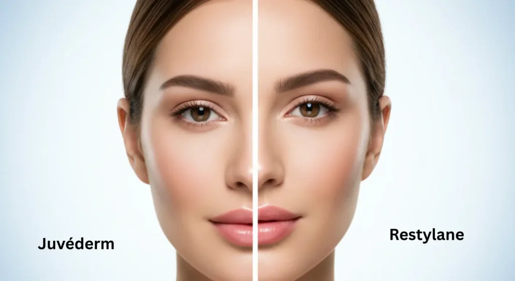 Difference Between Juvederm and Restylane Fillers