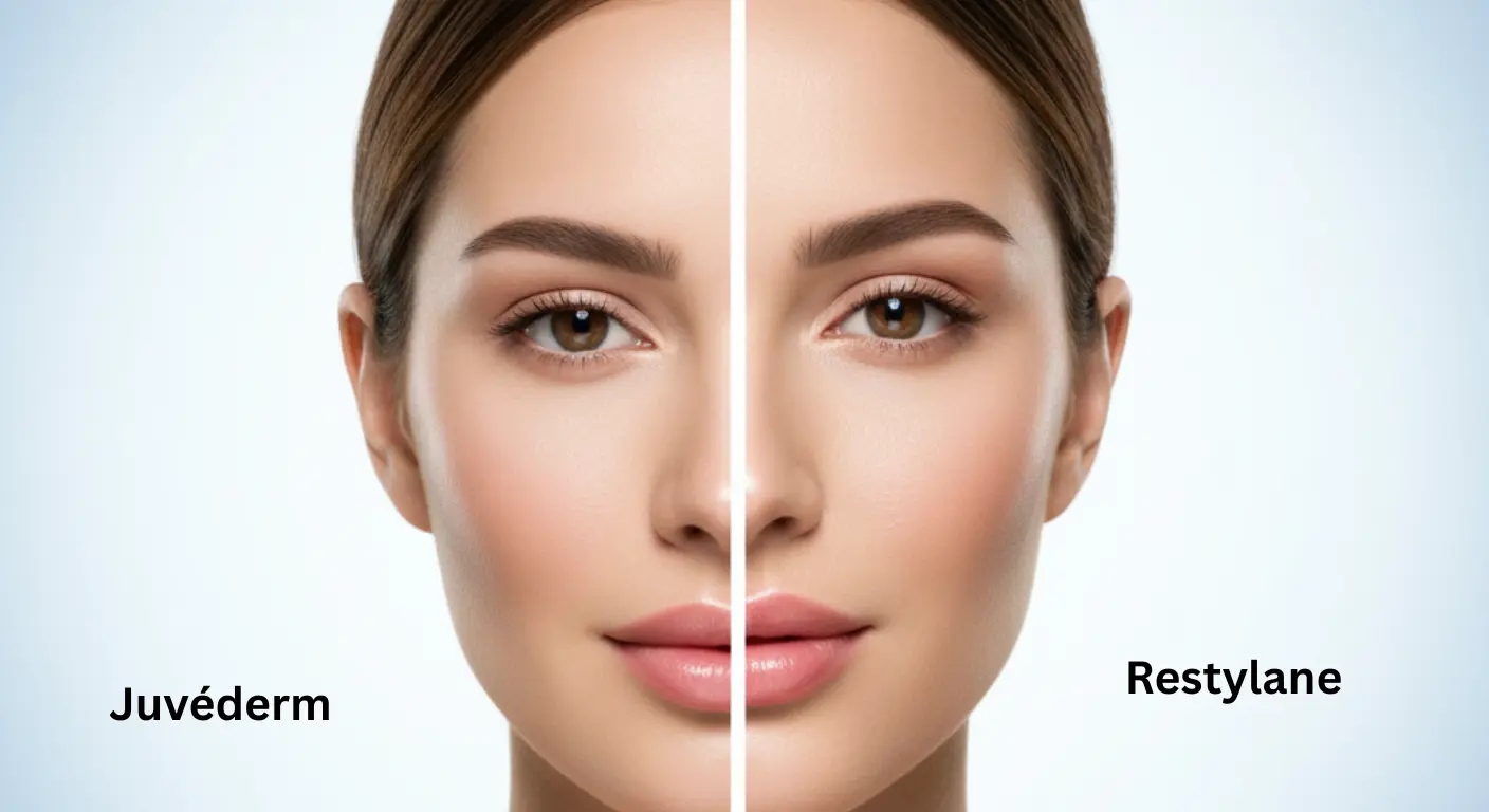 Difference Between Juvederm and Restylane Fillers