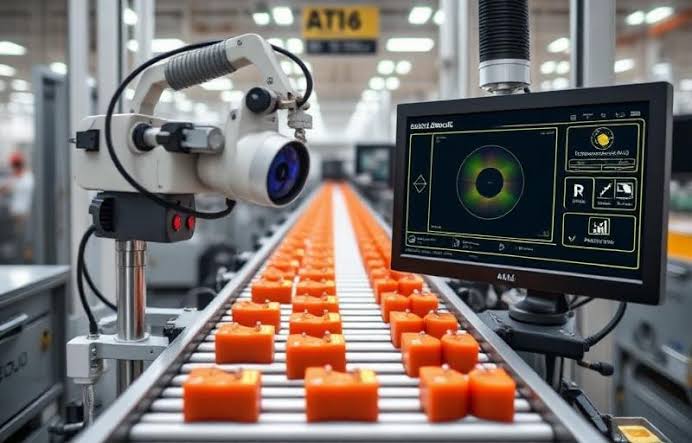 Factory quality inspection using computer vision AI camera system