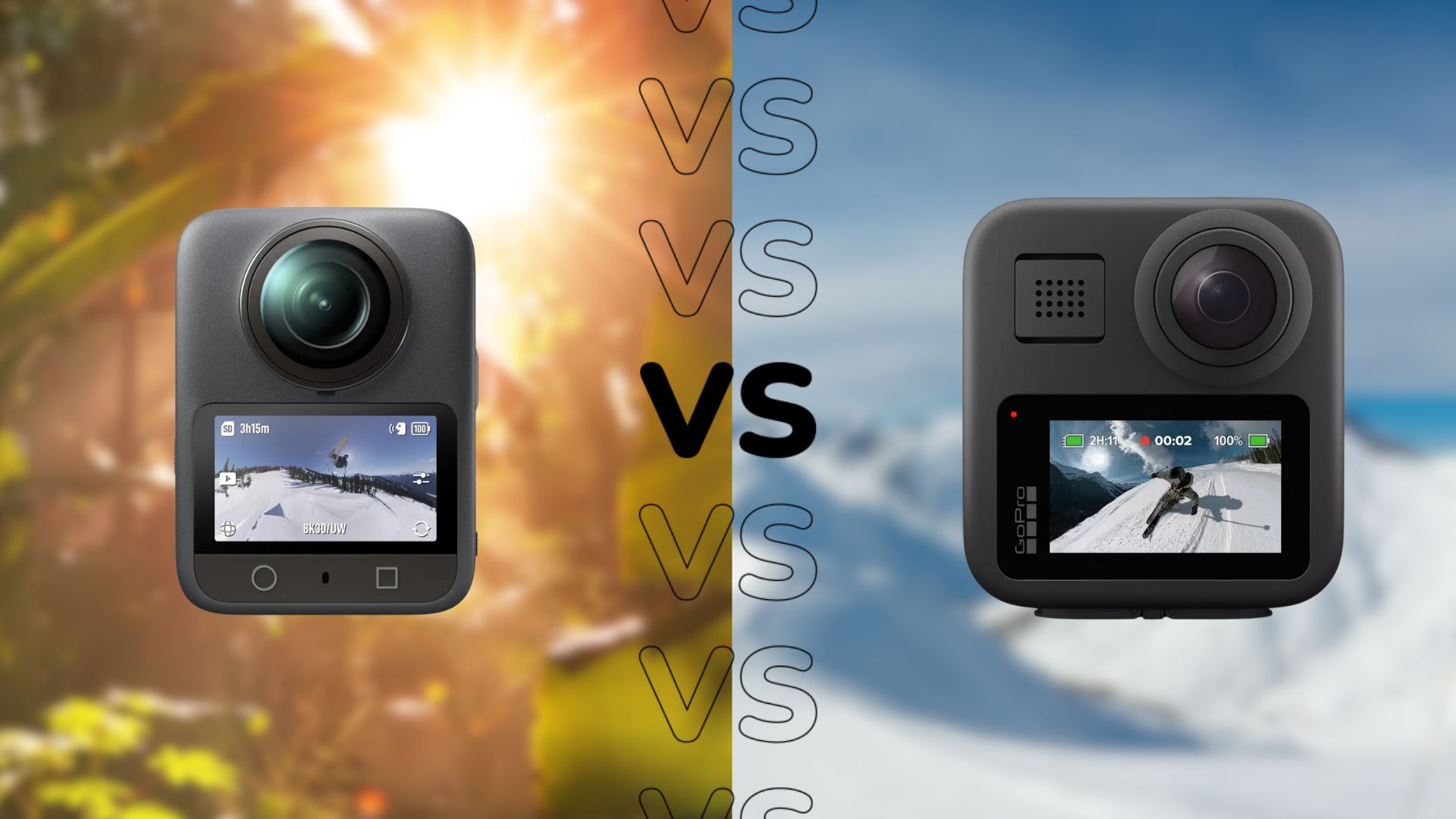 GoPro vs DJI action camera comparison